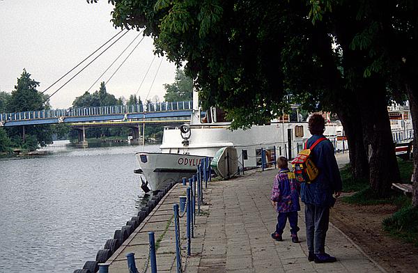 Foto:: Spaziergang / Mikolajki / September 1994 (Foto,Fotos,Bilder,Bild,)