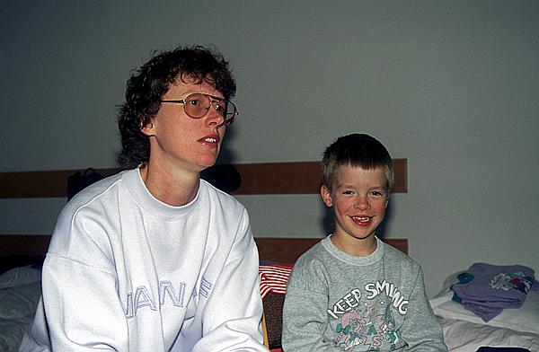 Foto:: Monika + Mirko / Mragowo / September 1994 (Foto,Fotos,Bilder,Bild,)
