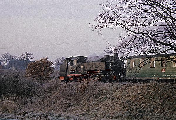 Foto:: DB 099 756-9 / Radeburg - Radebeul / 11.12.1994 (Foto,Fotos,Bilder,Bild,)