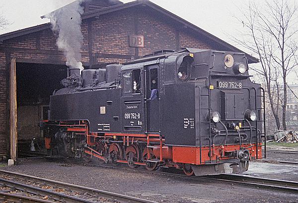 Foto:: DB 099 752-8 / Radeburg / 11.12.1994 (Foto,Fotos,Bilder,Bild,)