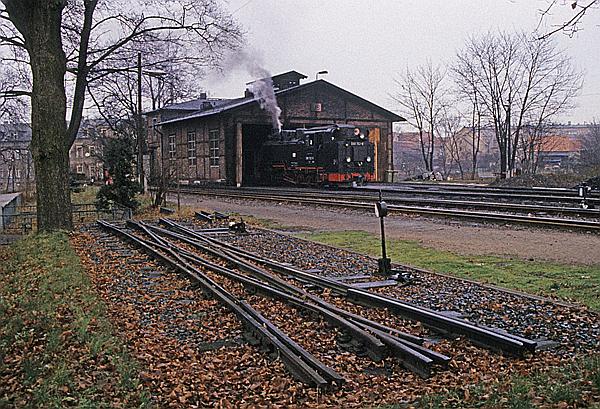 Foto:: DB 099 752-8 / Radeburg / 11.12.1994 (Foto,Fotos,Bilder,Bild,)