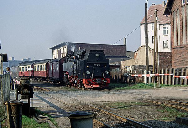 Foto:: DR 99 7247-2 / Nordhausen / 11.03.1995 (Foto,Fotos,Bilder,Bild,)