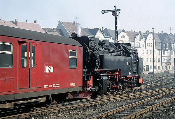 Foto:: DR 99 7247-2 / Nordhausen / 11.03.1995 (Foto,Fotos,Bilder,Bild,)
