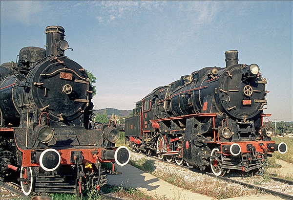 Foto:: TCDD 45132 + TCDD 45002 / Camlik / Mai 1995 (Foto,Fotos,Bilder,Bild,)