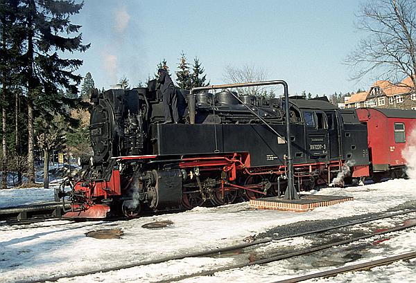 Foto:: DR 99 7237-3 / Drei Annen Hohne /17.03.1996 (Foto,Fotos,Bilder,Bild,)