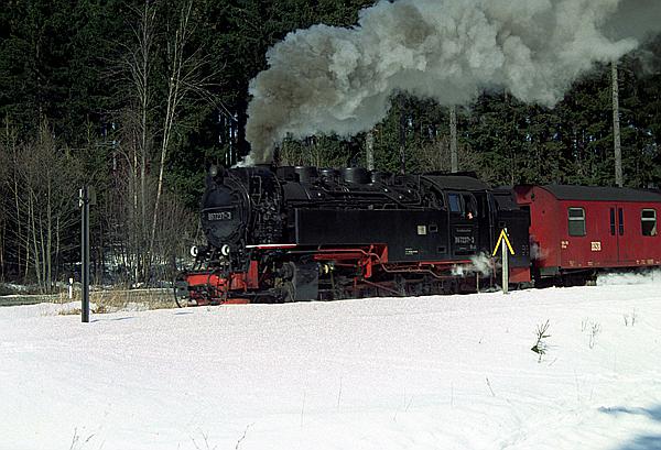 Foto:: DR 99 7237-3 / Drei Annen Hohne /17.03.1996 (Foto,Fotos,Bilder,Bild,)