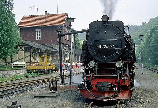 Foto:: DR 99 7246-4 / Alexisbad / 10.06.1996 (Foto,Fotos,Bilder,Bild,)