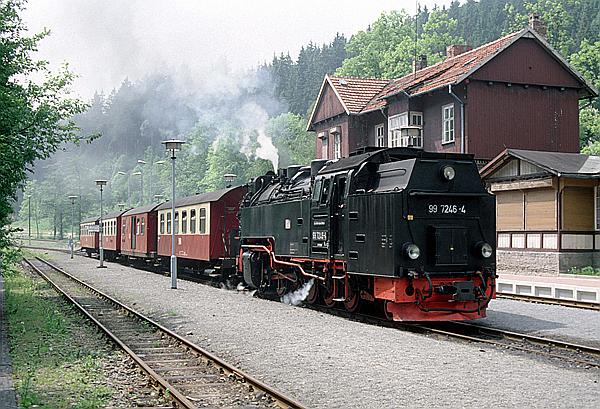Foto:: DR 99 7246-4 / Alexisbad / 10.06.1996 (Foto,Fotos,Bilder,Bild,)