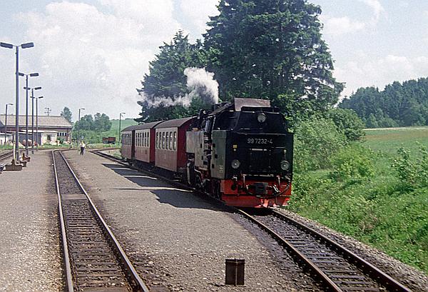 Foto:: DR 99 7232-4 / Stiege /10.06.1996 (Foto,Fotos,Bilder,Bild,)