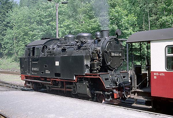 Foto:: DR 99 6001-4 / Eisfelder Talmuehle /10.06.1996 (Foto,Fotos,Bilder,Bild,)