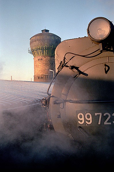 Foto:: DR 99 7231-6 / Nordhausen / 28.12.1996 (Foto,Fotos,Bilder,Bild,)