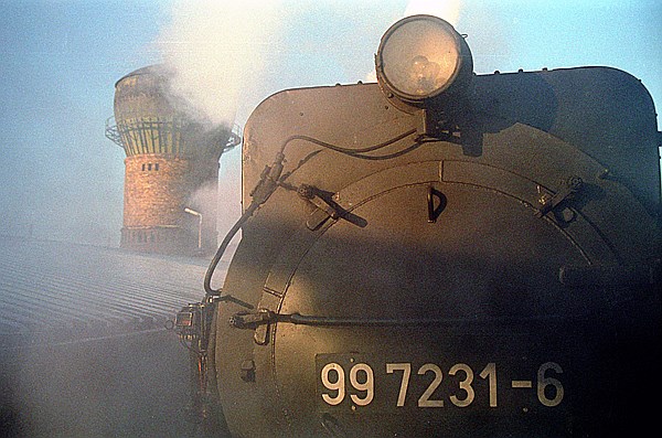 Foto:: DR 99 7231-6 / Nordhausen / 28.12.1996 (Foto,Fotos,Bilder,Bild,)