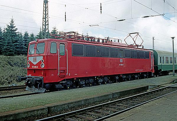 Foto:: DB 171 005-2 / Elbingerode / 15.04.1997 (Foto,Fotos,Bilder,Bild,)