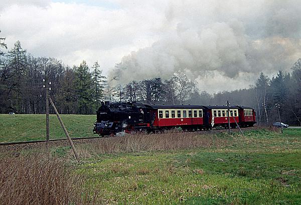 Foto:: DR 99 6001-4 / Alexisbad / 15.04.1997 (Foto,Fotos,Bilder,Bild,)