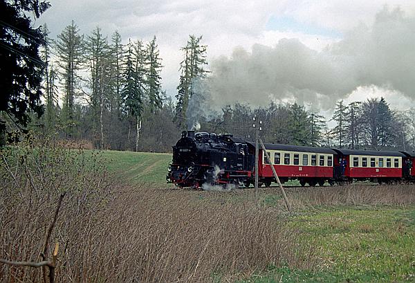 Foto:: DR 99 6001-4 / Alexisbad / 15.04.1997 (Foto,Fotos,Bilder,Bild,)
