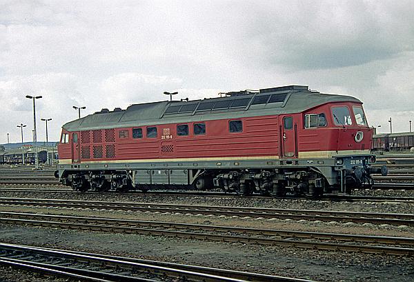 Foto:: DR 232 195-8 / Halberstadt / 15.04.1997 (Foto,Fotos,Bilder,Bild,)