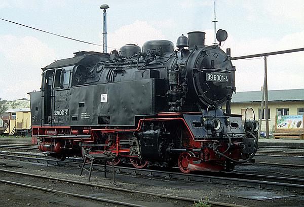 Foto:: DR 99 6001-4 / Gernrode / 15.04.1997 (Foto,Fotos,Bilder,Bild,)
