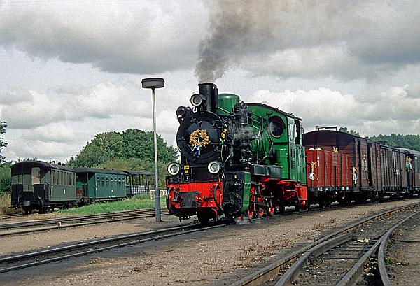 Foto:: DR 99 4632-8 - RueKB 52 / Putbus /  20.09.1997 (Foto,Fotos,Bilder,Bild,)