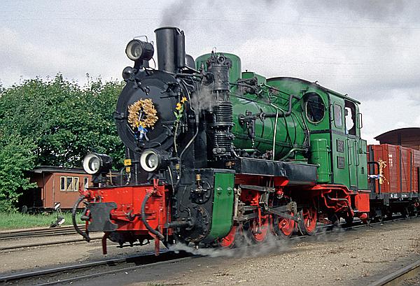 Foto:: DR 99 4632-8 - RueKB 52 / Putbus /  20.09.1997 (Foto,Fotos,Bilder,Bild,)