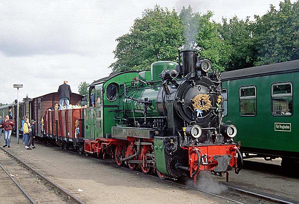 Foto:: DR 99 4632-8 - RueKB 52 / Putbus /  20.09.1997 (Foto,Fotos,Bilder,Bild,)
