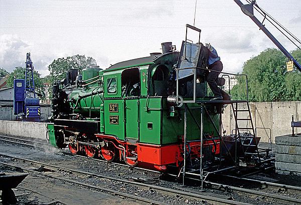 Foto:: DR 99 4632-8 - RueKB 52 / Putbus / 20.09.1997 (Foto,Fotos,Bilder,Bild,)