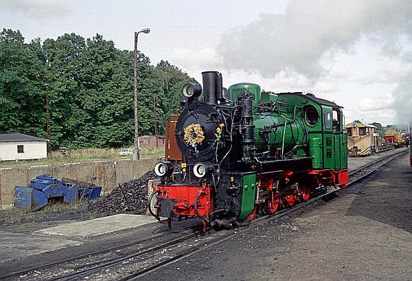 Foto:: DR 99 4632-8 - RueKB 52 / Putbus / 20.09.1997 (Foto,Fotos,Bilder,Bild,)