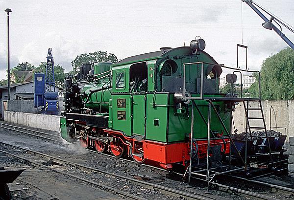 Foto:: DR 99 4632-8 - RueKB 52 / Putbus / 20.09.1997 (Foto,Fotos,Bilder,Bild,)