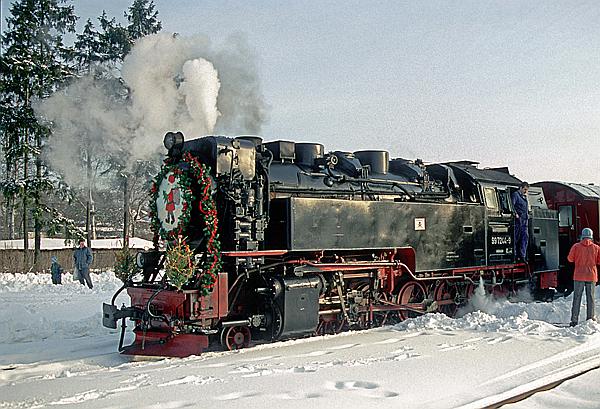 Foto:: DR 99 7244-9 / Stiege / 06.12.1997 (Foto,Fotos,Bilder,Bild,)