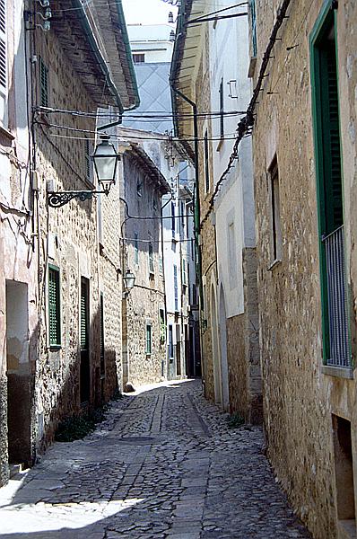 Foto:: Gasse / Soller / Juli 1998 (Foto,Fotos,Bilder,Bild,)