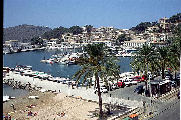 Foto:: Hafen / Port de Soller / Juli 1998 (Foto,Fotos,Bilder,Bild,)