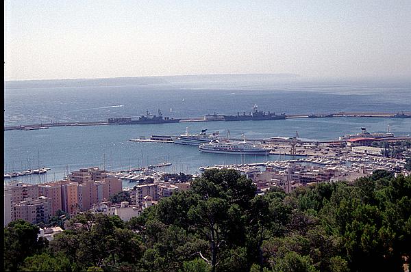 Foto:: Castell de Bellver / Palma de Mallorca / Juli 1998 (Foto,Fotos,Bilder,Bild,)