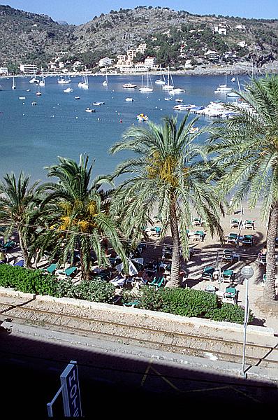 Foto:: Bucht / Port de Soller / Juli 1998 (Foto,Fotos,Bilder,Bild,)