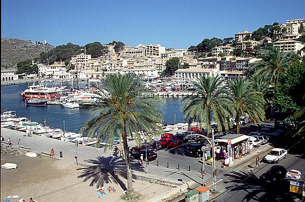 Foto:: Bucht / Port de Soller / Juli 1998 (Foto,Fotos,Bilder,Bild,)