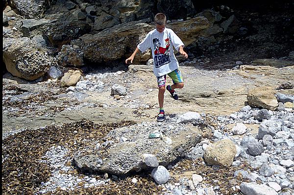 Foto:: Bucht / Platja es Calo / Juli 1998 (Foto,Fotos,Bilder,Bild,)