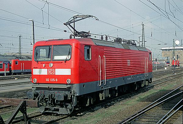 Foto:: DB 112 035-1 / Leipzig / 13.03.1999 (Foto,Fotos,Bilder,Bild,)
