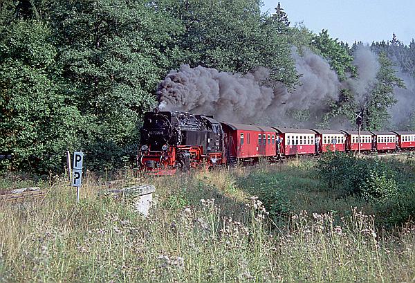 Foto:: DR 99 7245-6 / Drei Annen Hohne / 11.09.1999 (Foto,Fotos,Bilder,Bild,)