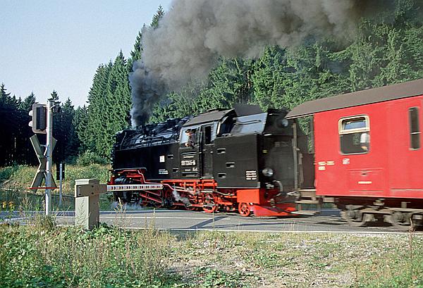 Foto:: DR 99 7245-6 / Drei Annen Hohne / 11.09.1999 (Foto,Fotos,Bilder,Bild,)