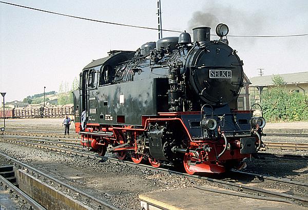 Foto:: DR 99 6001-4 / Gernrode / 11.09.1999 (Foto,Fotos,Bilder,Bild,)
