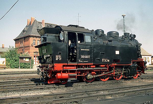 Foto:: DR 99 6001-4 / Gernrode / 11.09.1999 (Foto,Fotos,Bilder,Bild,)