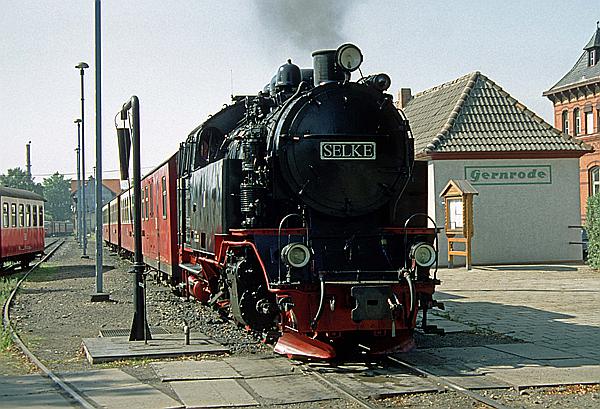 Foto:: DR 99 6001-4 / Gernrode / 11.09.1999 (Foto,Fotos,Bilder,Bild,)