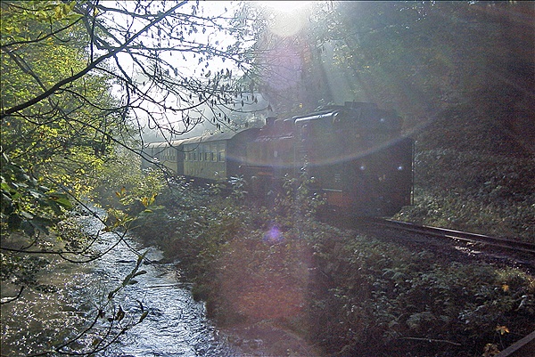 Foto:: DR 99 / Spechtritz / 20.10.2001 (Foto,Fotos,Bilder,Bild,)