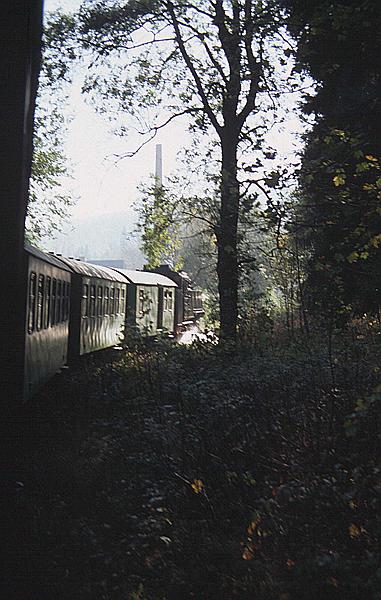 Foto:: DR 99 1741-0 / Dippoldiswalde - Kipsdorf / 20.10.2001 (Foto,Fotos,Bilder,Bild,)