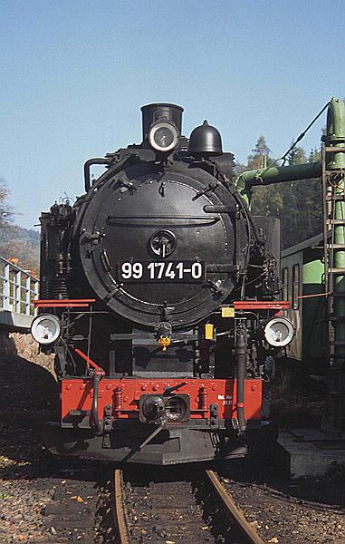Foto:: DR 99 1741-0 / Kipsdorf / 20.10.2001 (Foto,Fotos,Bilder,Bild,)
