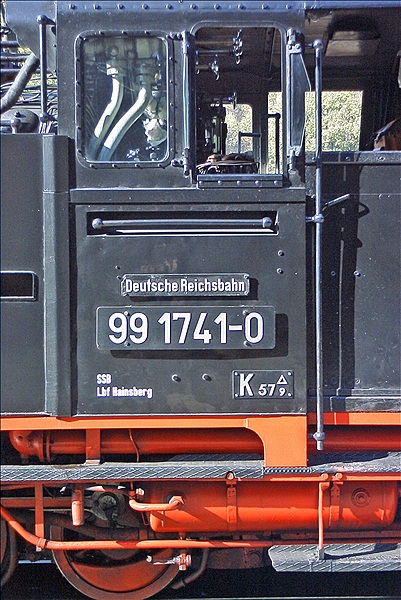 Foto:: DR 99 1741-0 / Kipsdorf / 20.10.2001 (Foto,Fotos,Bilder,Bild,)
