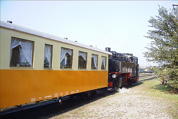 Foto:: DR 99 1734-5 / Freital-Hainsberg / 20.10.2001 (Foto,Fotos,Bilder,Bild,)