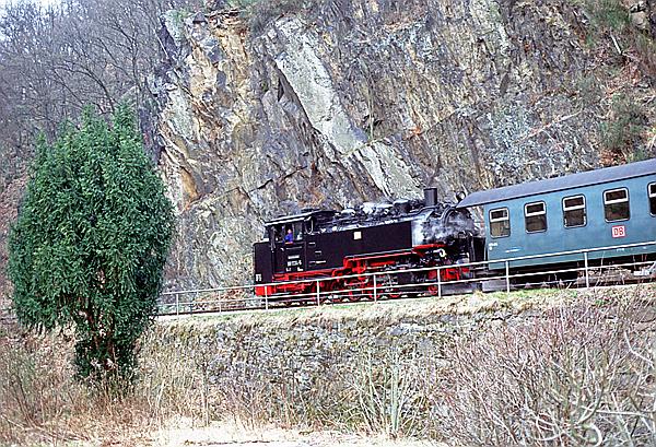 Foto:: DR 99 1734-5 / Rabenau / 12.03.2002 (Foto,Fotos,Bilder,Bild,)