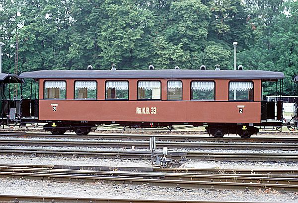 Foto:: Schmalspurreisezugwagen / Putbus / 06.07.2002 (Foto,Fotos,Bilder,Bild,)