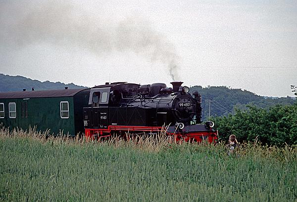 Foto:: DR 99 4801-9 / Garftitz / 06.07.2002 (Foto,Fotos,Bilder,Bild,)