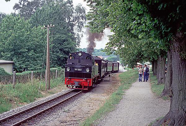Foto:: DR 99 4801-9 / Binz / 06.07.2002 (Foto,Fotos,Bilder,Bild,)
