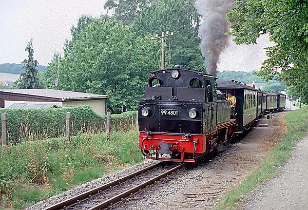 Foto:: DR 99 4801-9 / Binz / 06.07.2002 (Foto,Fotos,Bilder,Bild,)